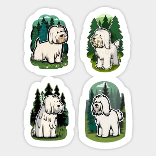 Briard Dog - Cute briard Dog stickers pack Sticker